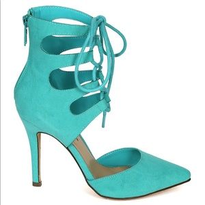 Brekelles lace up heels